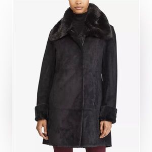 Ralph Lauren Faux Fur Shearling Coat NWOT